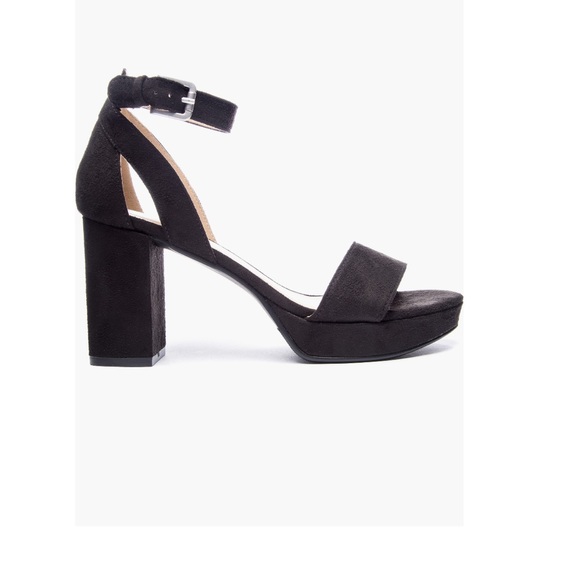 CL by Chinese Laundry Go On Platform Pump / Heels  - Black - Size 8 - Picture 3 of 7